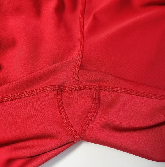 Alo Yoga high-waisted Airlift leggings vibrant classic red women's activewear L. - Picture 12 of 16